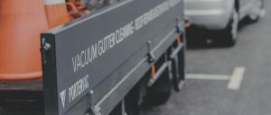 PorterVac gutter clearing trailer
