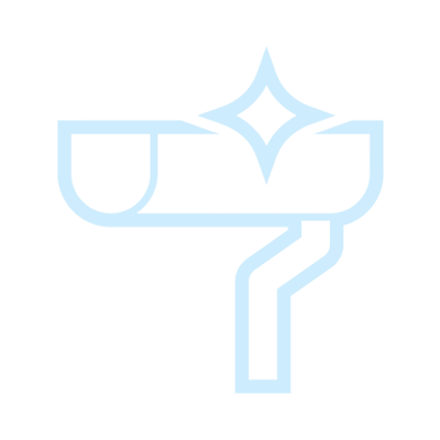 Gutter cleaning icon