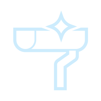 Gutter cleaning icon