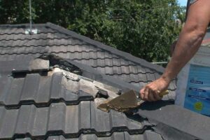 Repairing broken roof