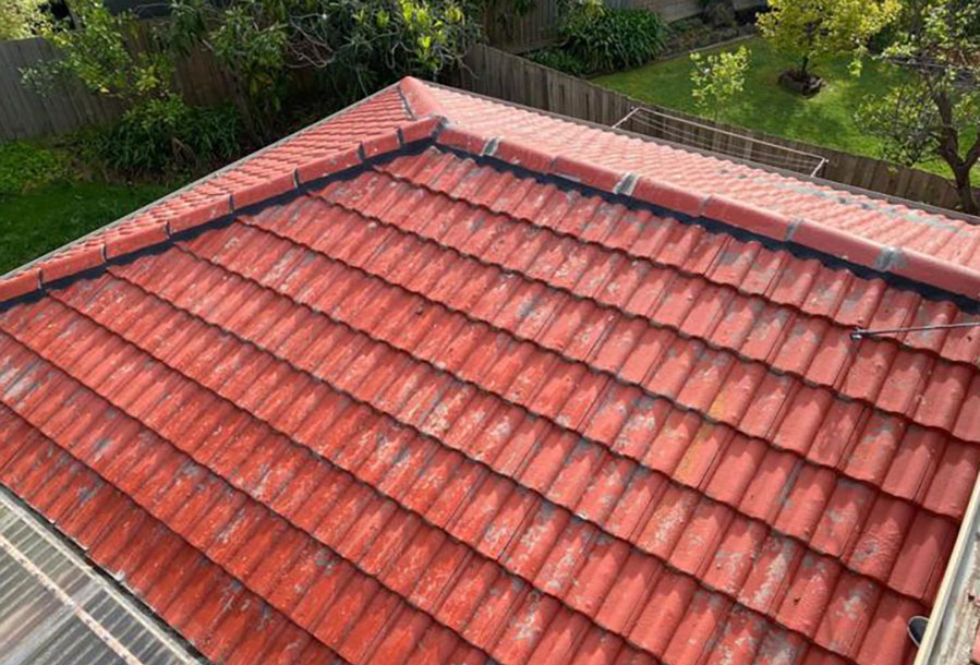 beforenew roof restoration Melbourne before